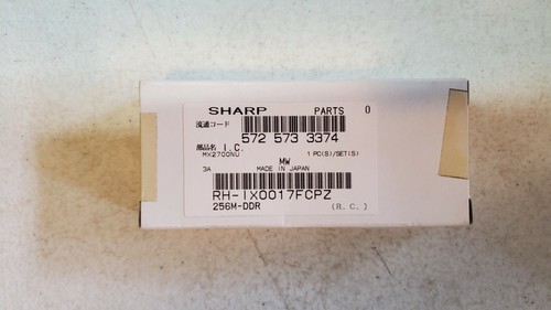 Original FABRICANTE DE EQUIPOS ORIGINALES Sharp RH-IX0017FCPZ (RHIX0017FCPZ) Sharp Boot Flash 256M-DDR RAM -GC - Imagen 4 de 7