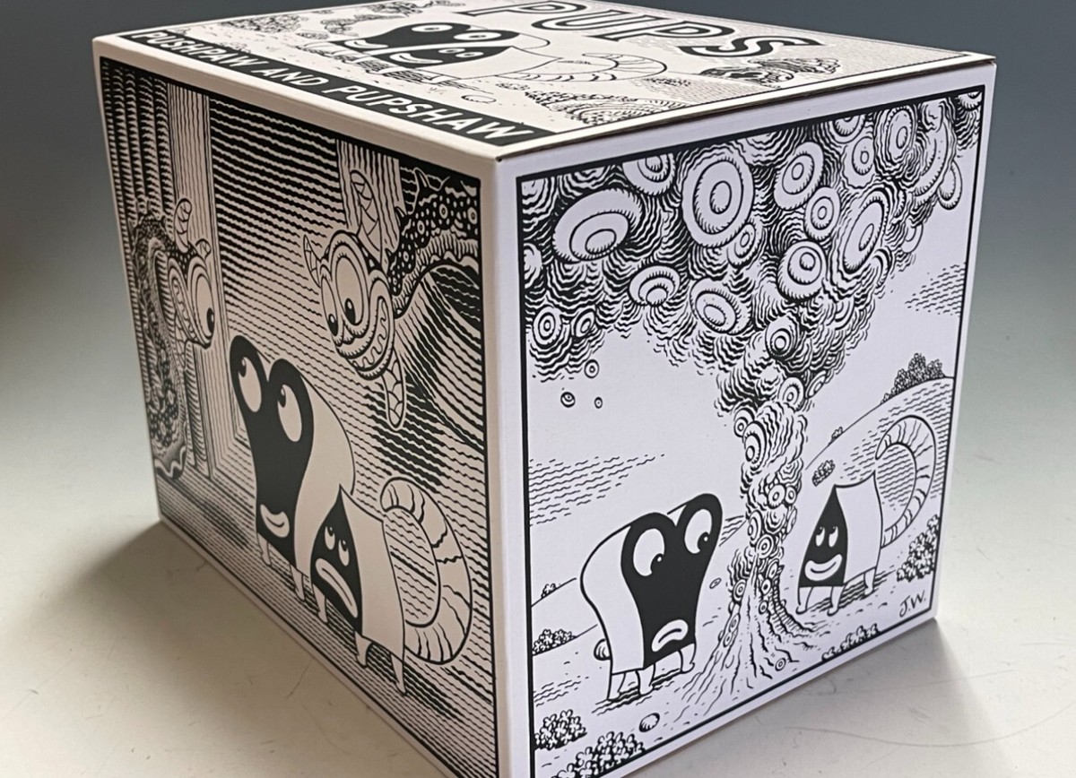 Jim Woodring “Frank, Pupshaw &Pushpow” Pupshaw and Pushpaw by Jim Woodring | Goodreads