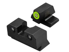 XS Sights R3D 2.0 Night Sight Fits S&W Eqaulizer w/ Green Outline  SW-R207P-6G