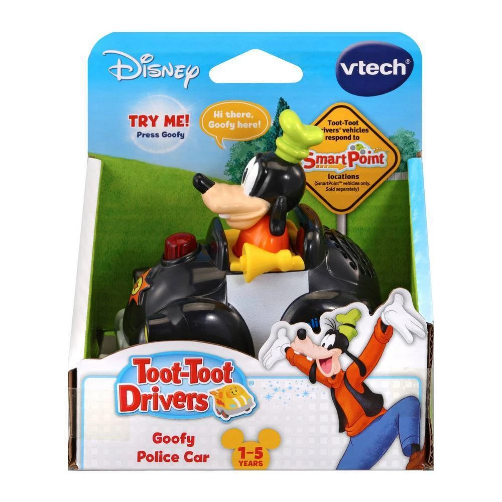 Vtech Toot Toot Drivers Goofy Police Car Disney