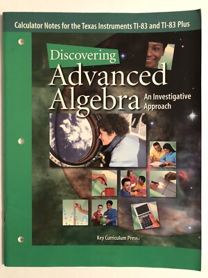 Discovering Advanced Algebra-Investigative Approach- Calculator Notes for Tx Ins