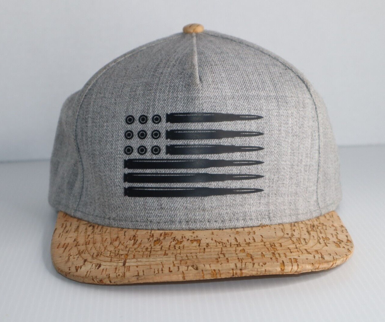 San Diego Cork Hat Co American Flag Ajustable Snapbac… Gem