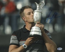 HENRIK STENSON AUTOGRAPHED SIGNED PGA 11X14 PHOTO PICTURE GOLF MASTERS BECKETT 7