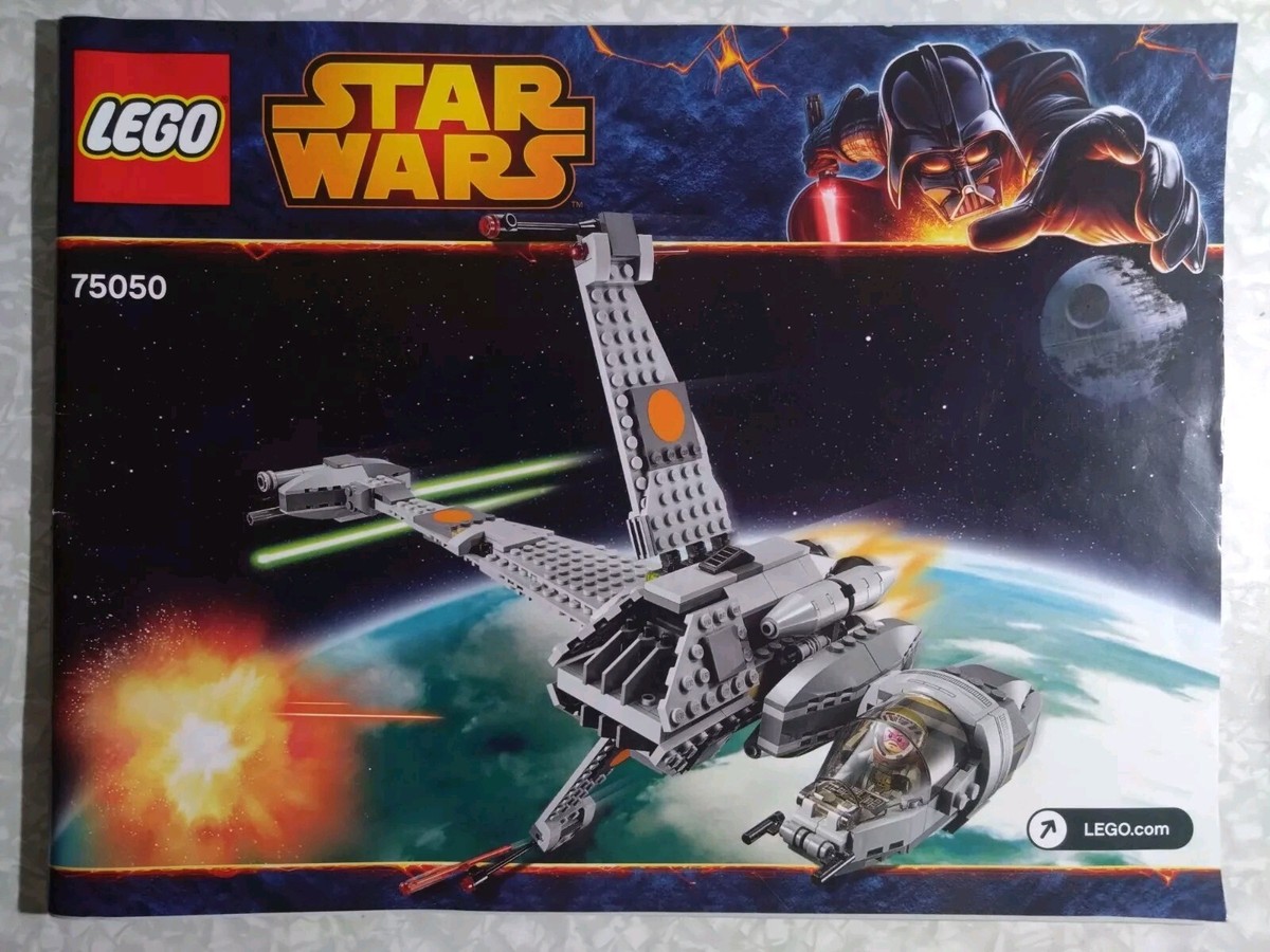 Wars B Lego 75050 Instructions LEGO STAR WARS 75050 B-Wing