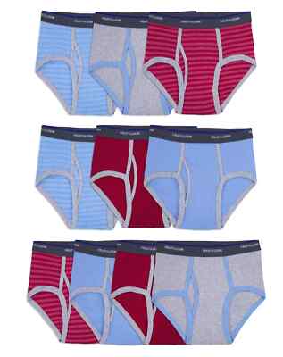 Fruit of the Loom Boys Underwear, 5 or 10 Fashion Briefs, Sizes S-XL