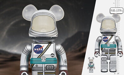 Bearbrick Project BE@RBRICK Mercury Astronaut 100% & 400% | eBay
