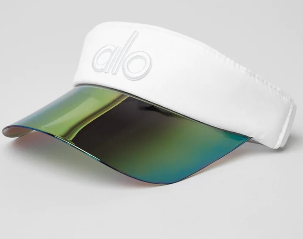 White Alo Yoga Hat