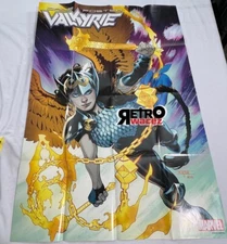 Valkyrie 2019 Marvel Comics Promo Poster Folded 36"x24" Jane Foster Book