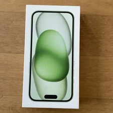 Original Apple Empty Box iPhone 15 Green (No accessories/No Manual)