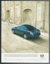 2005 Nissan Altima Advertisement Altima 3.5 Se Sedan Canadian Advert. Print Ad