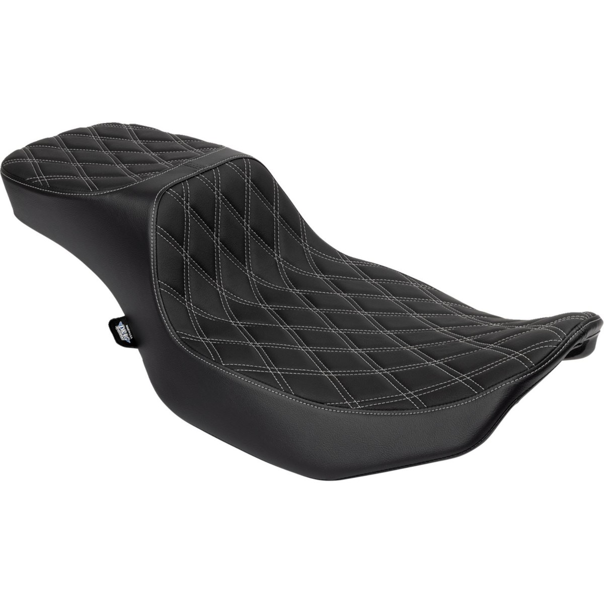 ♡An821♡ Predator III 2-Up Seat - Silver Diamond Stitch for FLHX/FLTR