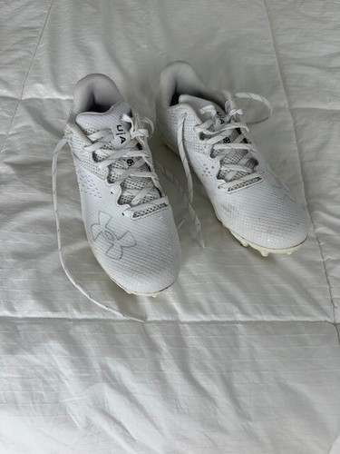 Under Armour Blur Football Cleat Men's White - Picture 2 of 6