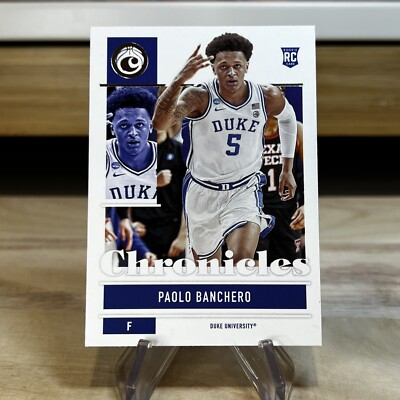 Paolo Banchero 2022-23 Chronicles Rookie Card RC #2 Magic Duke | eBay