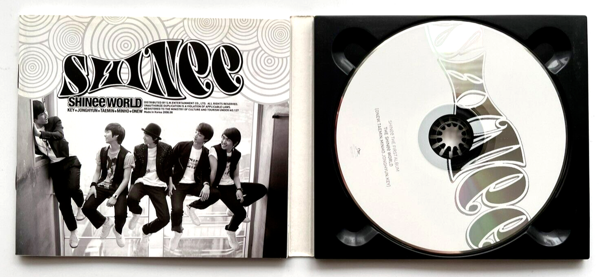 SHINee WORLD THE FIRST ALBUM Type-B 2008 CD + Booklet | eBay