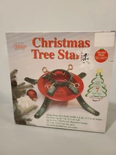 National Holiday Traditions Metal Christmas Tree Stand For 7ft Tree
