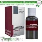 Dental Extra Pure EugenoI Oil Liquid 50ml With Dropper Temporary Relief