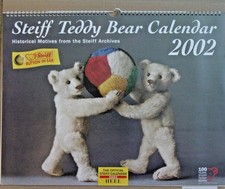 Steiff - 2002 Teddy Bear Calendar - Pictures Great for Framing