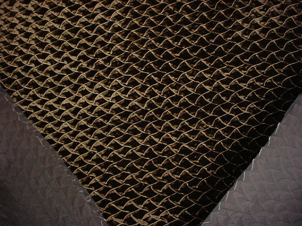 Tela de tapicería de terciopelo de seda festoneada 5-1/4Y Kravet Couture 23431 Foto 3 de 4