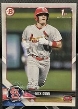 2018 Bowman Draft Baseball 1st Bowman #BD-149 Nick Dunn St. Luis Cardinals