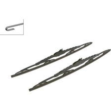 Bosch 3 397 118 408 Scheibenwischer für VW NEW BEETLE 9C1 1C1 1Y7 Wischgummi