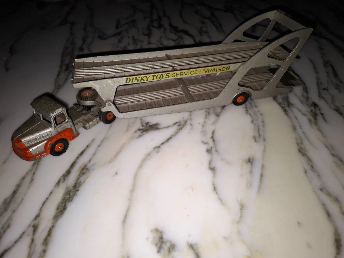 Dinky Toys 39B - Tracteur + Remorque Unic Sahara - Années 60 - 1/43 - Meccano