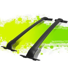 Roof Top Rack Bolt-on Rail Cross Bar Luggage Carrier for Nissan Murano 2015-2018