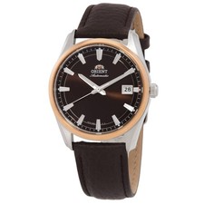 Orient Contemporary Stretto Date Automatic Brown Dial Watch RA-AC0R03Y30B