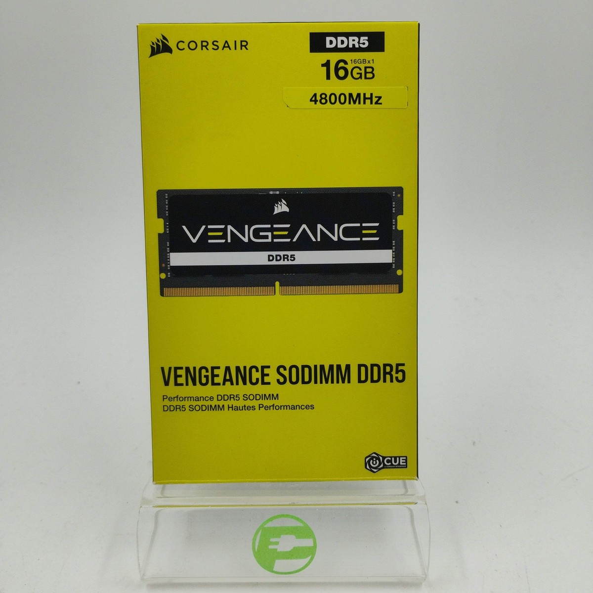 Corsair 16GB DDR5 4800MHz SO-DIMM ×2 Amazon.com: CORSAIR VENGEANCE SODIMM DDR5 RAM 32GB (2x16GB
