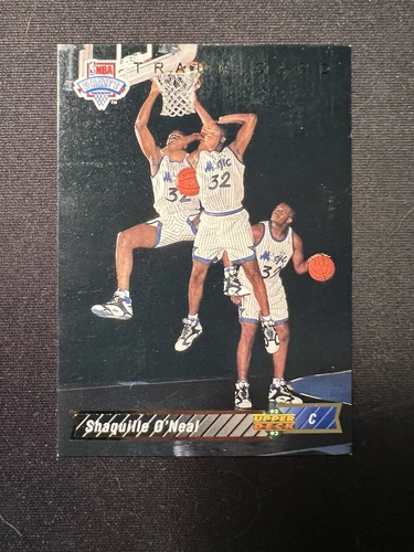 1992-93 Upper Deck Shaquille O'Neal Trade Card #1b Rookie RC HOF