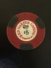 $5 Red Garter Wendover Nevada Casino Chip Smaller Inlay Design — photo 2