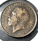 1912-H British one penny as pictured, better date, Low Mintage  + Free Shipping — photo 2