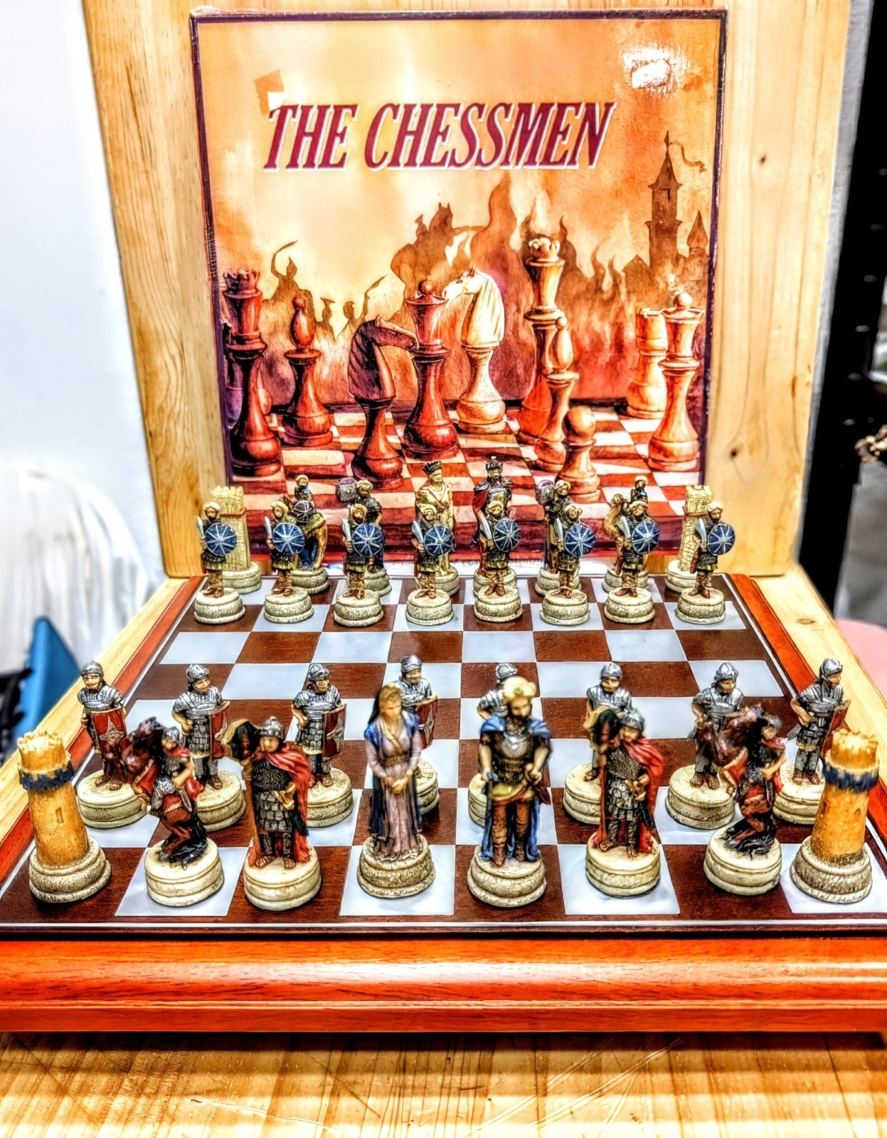 Fichas Juego Ajedrez Moros y Cristianos