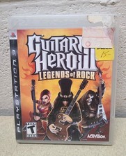 Guitar Hero 3 III Legends Of Rock - PS3 (PlayStation 3) - Tested - Works