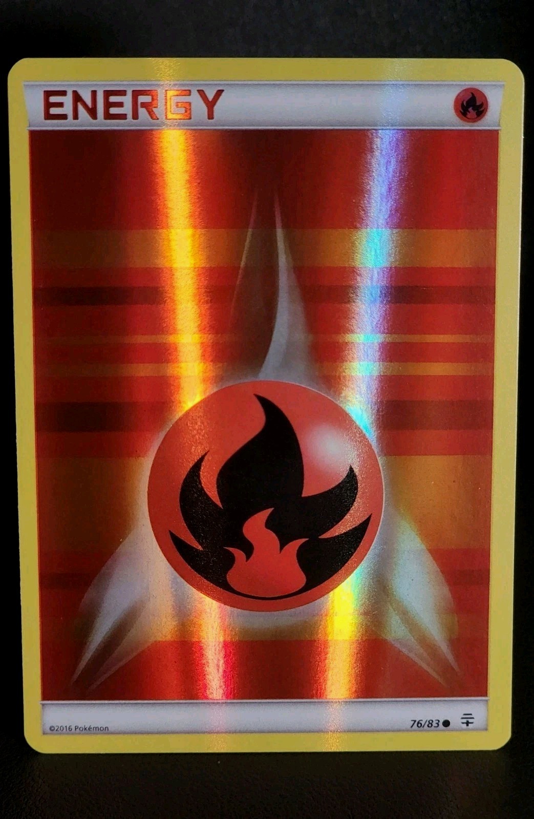 Pokemon Fire Energy 76/83 Reverse Holo XY Generations NM-MINT