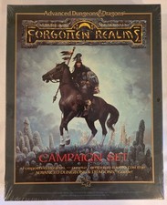 Dungeons and Dragons Forgotten Realms Campaign Set Boxed 1987