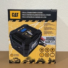 CAT Cube Lithium 4-in-1 Portable Jump Starter Power Station Tire Air Compressor