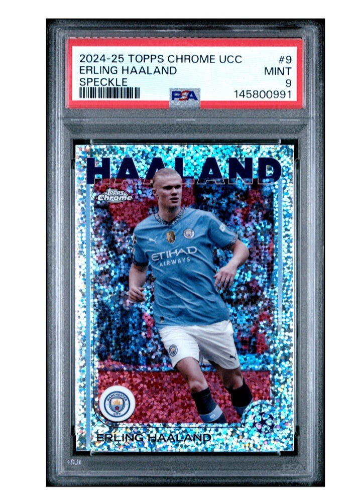 2024-25 Topps Chrome Uefa Club Competitions - Erling Haaland #9
