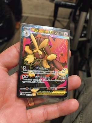 Pokémon TCG Mega Lopunny EX 115/094 Ultra Rare Full Art Phantasmal Flame NM