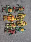Vintage Lot of 8 Teenage  Mutant  Ninja  Turtles