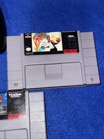 Vintage Nintendo Game Lot SNES Virtual Boy Michael Jordan Nickelodeon Rare Set