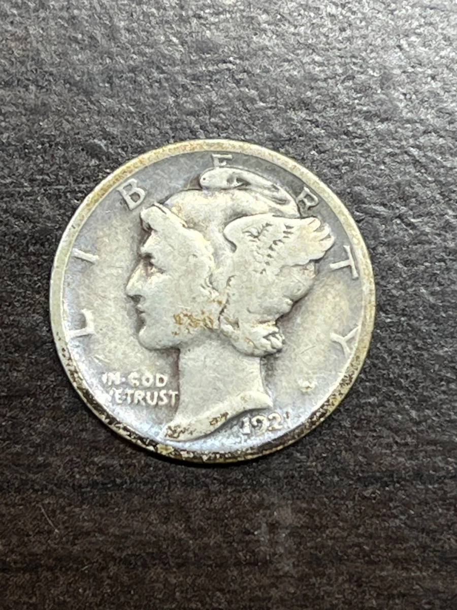 VG 10 Graded 1921 Year Mercury Dimes (1916-1945) for sale | eBay