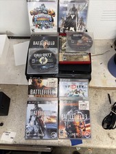 Sony PlayStation 3 Slim 160GB Home Console - Black CECH-2501A W/ 10 Games