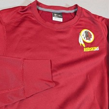 NFL Washington Redskins Nike Therma-FIT Red Pullover Sweatshirt Size Small
