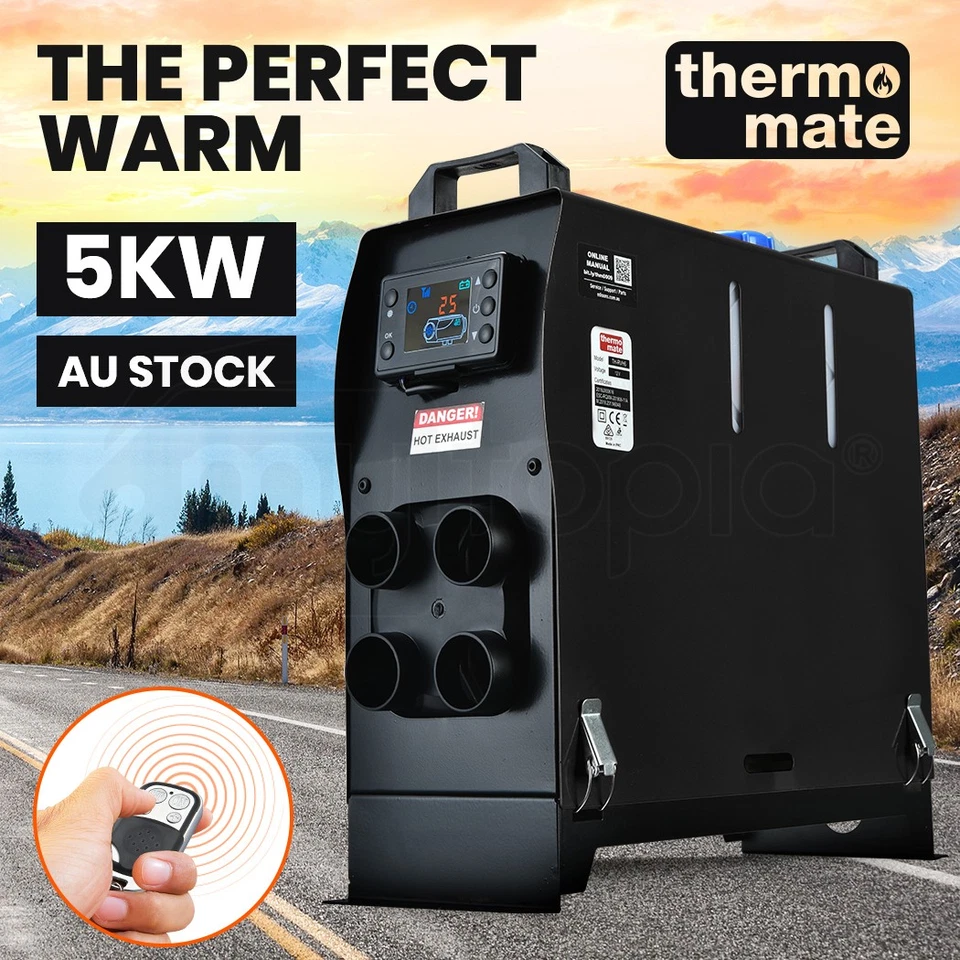 Diesel Heater 12V Caravan Air Motorhome 5kW All-in-one Camper Parking Trailer 