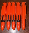 1985 Vintage G.I. GI Joe USS Flagg Aircraft Carrier Sphinx Missiles x 5 Hasbro