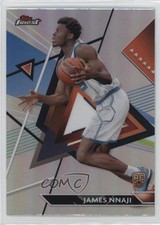 2023-24 Topps Finest Uncommon Refractor James Nnaji #190 8d3