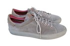 GoodMan Brand Italy Brown Beige Suede Leather Casual Low Top Sneaker Shoe 10.5 — photo 2