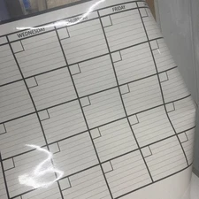 OfficeAid Laminated Jumbo Dry Erase Wall Calendar, 36-Inch by 48-Inch