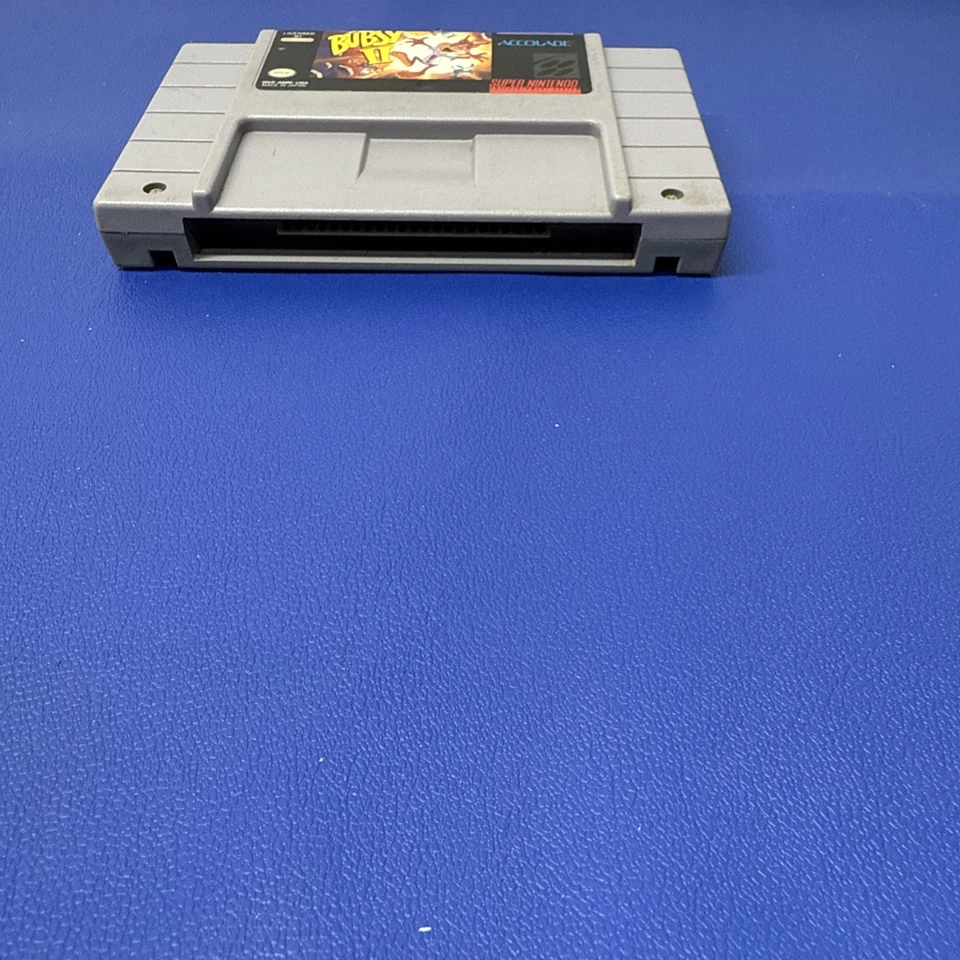 Bubsy II (Super Nintendo Entertainment System, 1994) SNES Game Only - Image 4 of 4