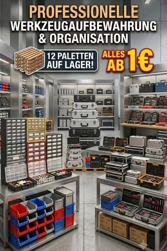 Werkzeugaufbewahrung ab 1 € => Die besten Deals! Live-Shopping